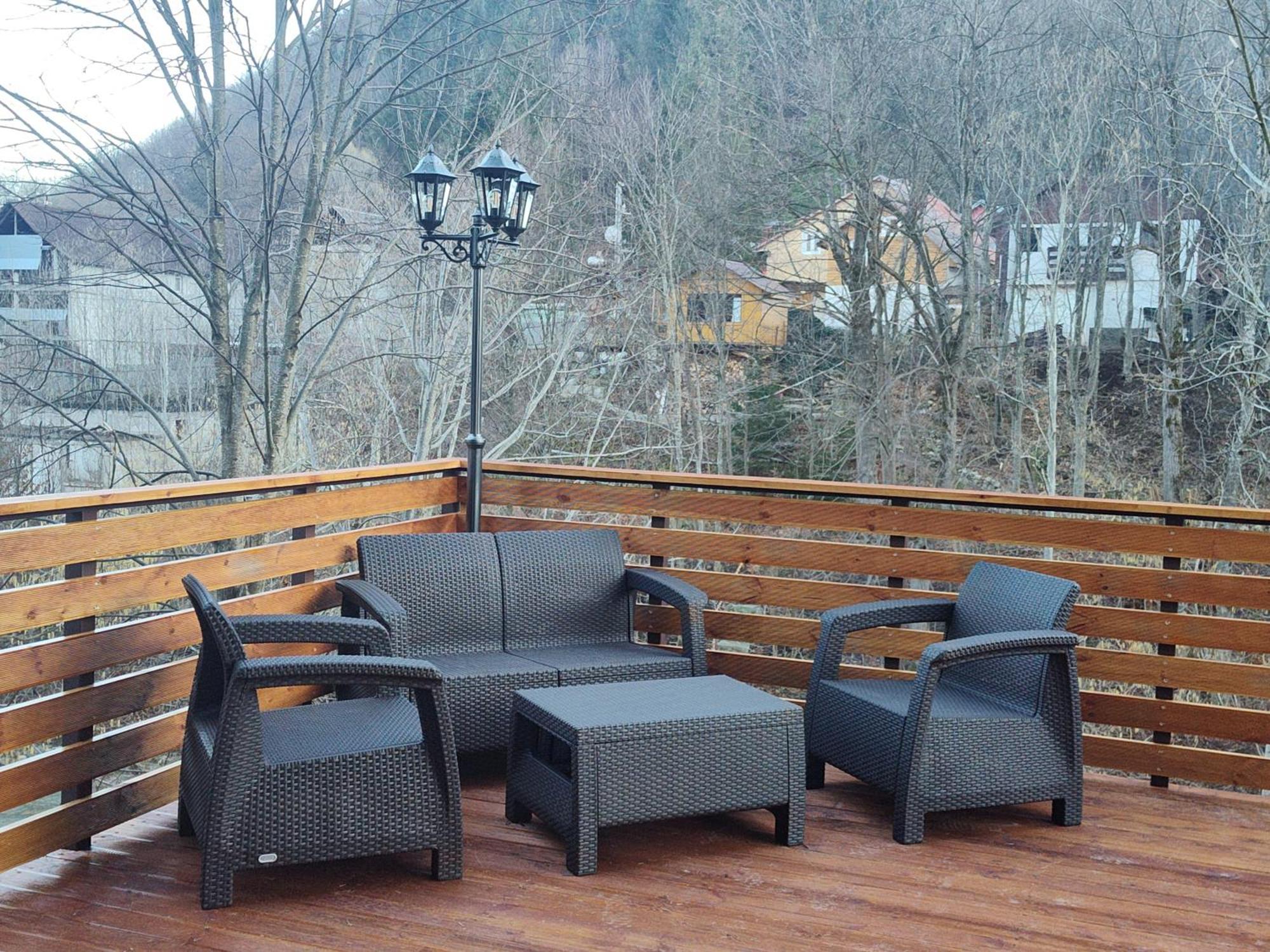 Sezatoarea Lupilor Villa Lepşa Exteriör bild